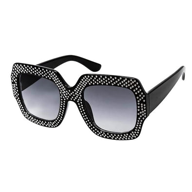 Dotted Square Frame Sunglasses