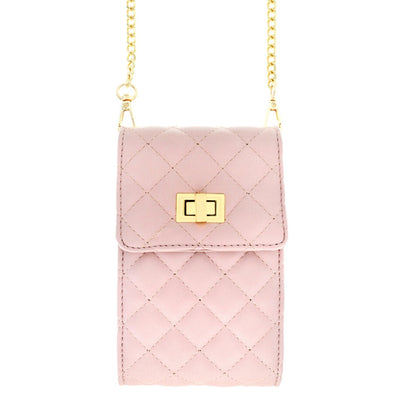 Quilted Cell Phone Crossbody