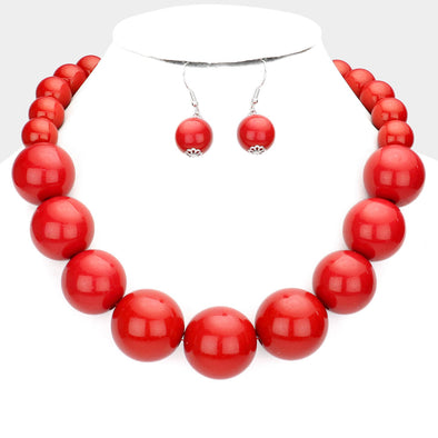 Color Pearl Necklace